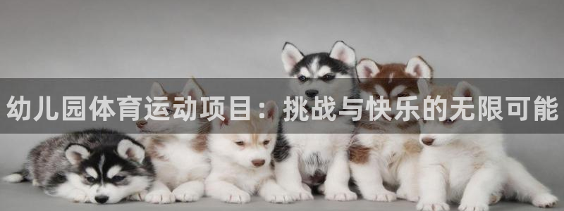 3377体育官网下载娱乐：幼儿园体育运动项目：挑战与快乐的无