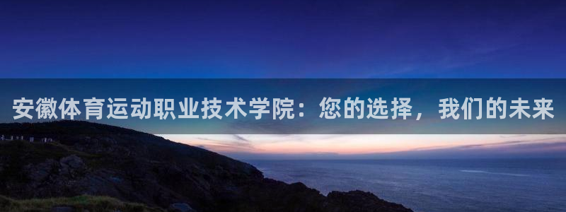 3377体育官方正版app新能源：安徽体育运动职业技
