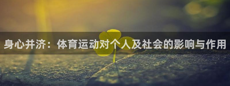 3377体育官方正版app集团logo：身心并济：体